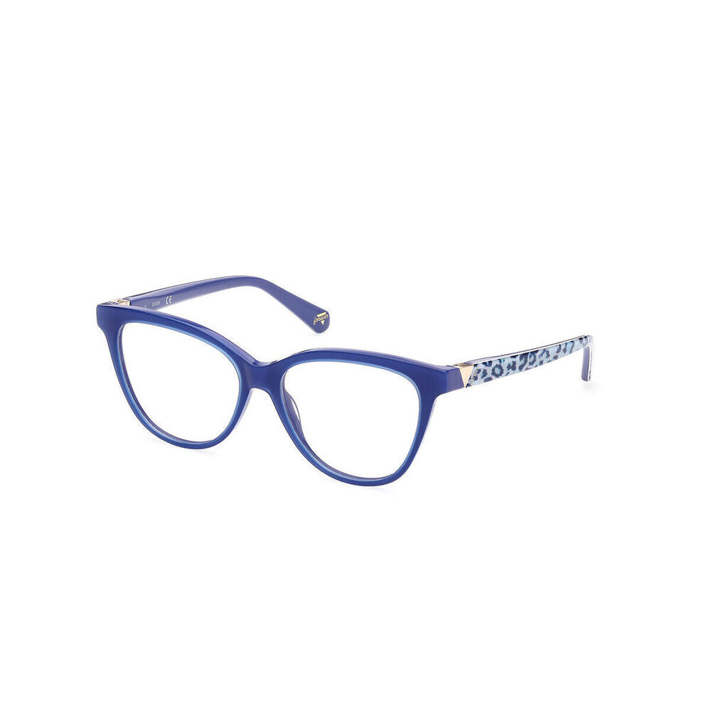 NWT Guess GU5219-092-52 Blue Square 52mm Eyeglasses